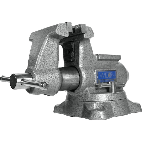 Light House Beauty 5.5 in. Mechanics Pro Vise with 360 deg Swivel Base - 5 in. Jaw Opening LI3580006 - main